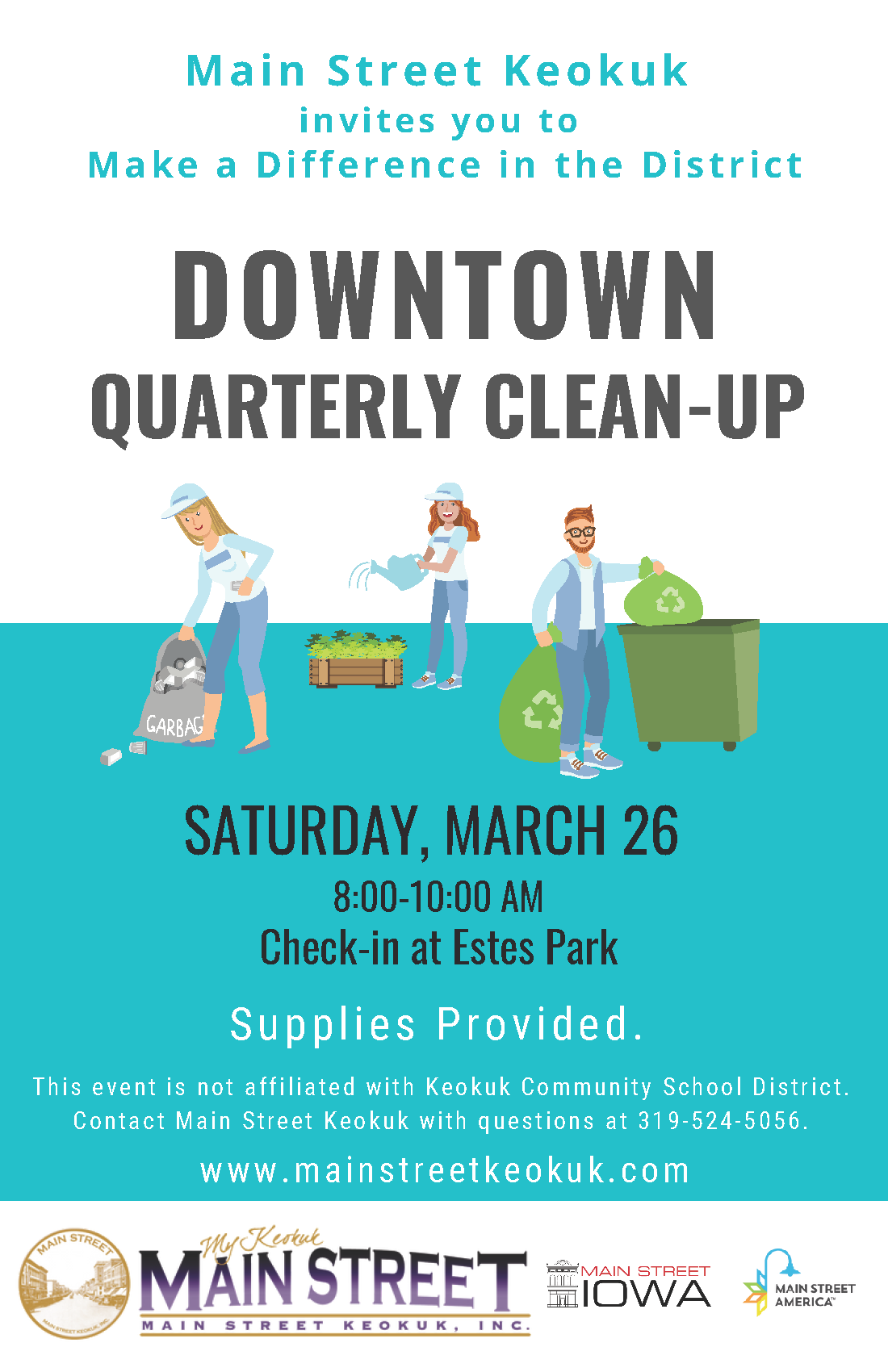 Downtown Quarterly Clean Up